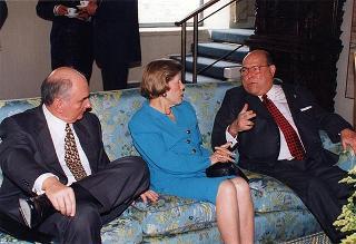 Incontro con il Presidente della Repubblica del Panama e la signora Perez Balladares