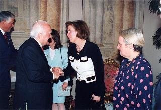 Incontro con il Presidente della Repubblica del Panama e la signora Perez Balladares
