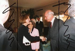 Incontro con il Presidente della Repubblica del Panama e la signora Perez Balladares