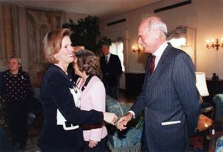 Incontro con il Presidente della Repubblica del Panama e la signora Perez Balladares