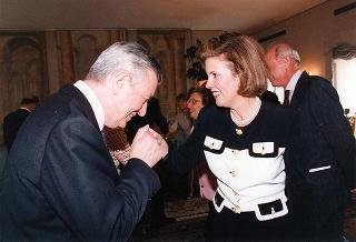 Incontro con il Presidente della Repubblica del Panama e la signora Perez Balladares