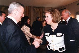 Incontro con il Presidente della Repubblica del Panama e la signora Perez Balladares