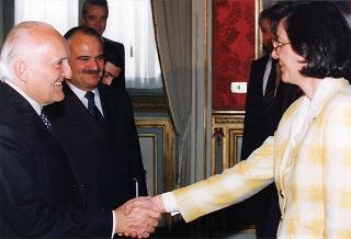 Incontro con il Principe ereditario del Regno Hascemita di Giordania S.A.R. Hassan Bin Talal