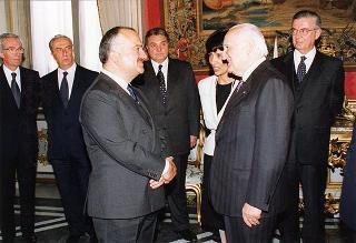 Incontro con il Principe ereditario del Regno Hascemita di Giordania S.A.R. Hassan Bin Talal