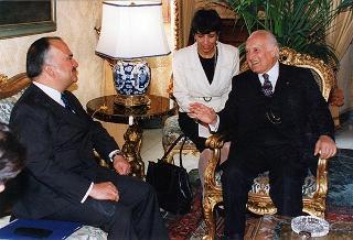 Incontro con il Principe ereditario del Regno Hascemita di Giordania S.A.R. Hassan Bin Talal
