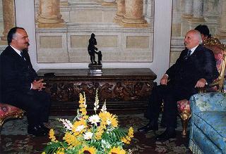 Incontro con il Principe ereditario del Regno Hascemita di Giordania S.A.R. Hassan Bin Talal