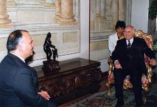 Incontro con il Principe ereditario del Regno Hascemita di Giordania S.A.R. Hassan Bin Talal