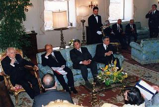 Incontro con il Principe ereditario del Regno Hascemita di Giordania S.A.R. Hassan Bin Talal