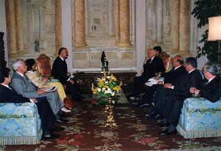 Incontro con il Principe ereditario del Regno Hascemita di Giordania S.A.R. Hassan Bin Talal