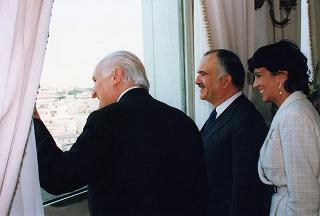 Incontro con il Principe ereditario del Regno Hascemita di Giordania S.A.R. Hassan Bin Talal