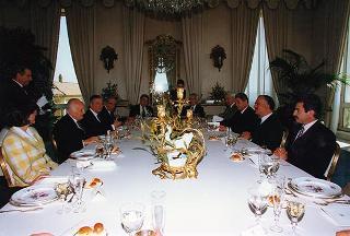 Incontro con il Principe ereditario del Regno Hascemita di Giordania S.A.R. Hassan Bin Talal