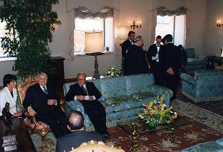 Incontro con il Principe ereditario del Regno Hascemita di Giordania S.A.R. Hassan Bin Talal
