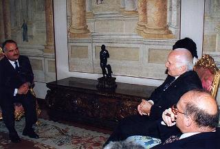 Incontro con il Principe ereditario del Regno Hascemita di Giordania S.A.R. Hassan Bin Talal
