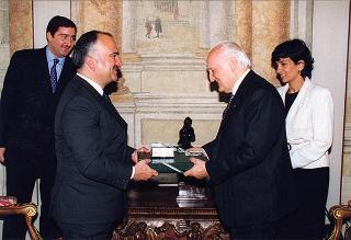 Incontro con il Principe ereditario del Regno Hascemita di Giordania S.A.R. Hassan Bin Talal