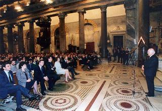 Roma: visita del Presidente della Repubblica alla Comunità di S. Egidio