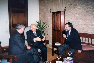 Roma: visita del Presidente della Repubblica alla Comunità di S. Egidio