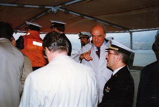 Visita del Presidente della Repubblica a Genova per l'Esposizione internazionale "Euroflora 96"