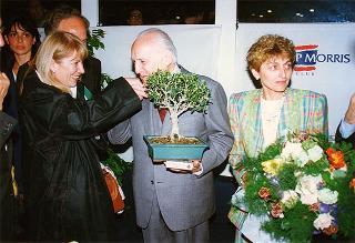 Visita del Presidente della Repubblica a Genova per l'Esposizione internazionale &quot;Euroflora 96&quot;