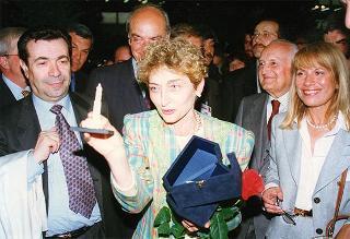 Visita del Presidente della Repubblica a Genova per l'Esposizione internazionale "Euroflora 96"