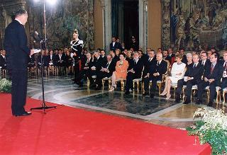 Cerimonia di consegna delle "Stelle al Merito del Lavoro" ai nuovi Maestri del lavoro del Lazio e dell'Umbria e successivo concerto del Quintetto Rossini Ottoni di Pesaro
