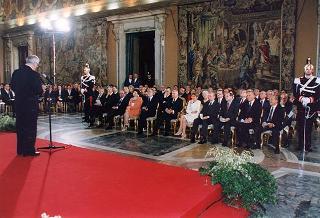 Cerimonia di consegna delle "Stelle al Merito del Lavoro" ai nuovi Maestri del lavoro del Lazio e dell'Umbria e successivo concerto del Quintetto Rossini Ottoni di Pesaro