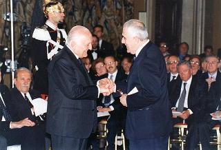 Cerimonia di consegna delle "Stelle al Merito del Lavoro" ai nuovi Maestri del lavoro del Lazio e dell'Umbria e successivo concerto del Quintetto Rossini Ottoni di Pesaro