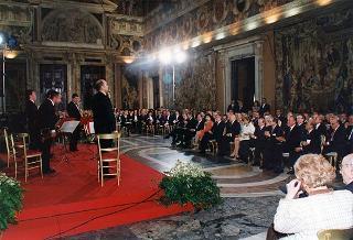 Cerimonia di consegna delle "Stelle al Merito del Lavoro" ai nuovi Maestri del lavoro del Lazio e dell'Umbria e successivo concerto del Quintetto Rossini Ottoni di Pesaro