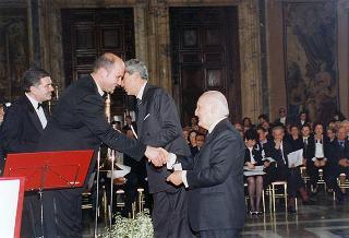 Cerimonia di consegna delle "Stelle al Merito del Lavoro" ai nuovi Maestri del lavoro del Lazio e dell'Umbria e successivo concerto del Quintetto Rossini Ottoni di Pesaro