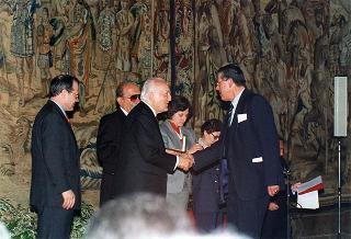 Cerimonia di consegna delle "Stelle al Merito del Lavoro" ai nuovi Maestri del lavoro del Lazio e dell'Umbria e successivo concerto del Quintetto Rossini Ottoni di Pesaro