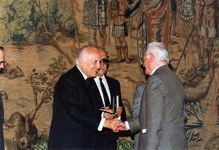Cerimonia di consegna delle "Stelle al Merito del Lavoro" ai nuovi Maestri del lavoro del Lazio e dell'Umbria e successivo concerto del Quintetto Rossini Ottoni di Pesaro