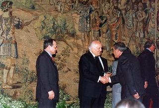 Cerimonia di consegna delle "Stelle al Merito del Lavoro" ai nuovi Maestri del lavoro del Lazio e dell'Umbria e successivo concerto del Quintetto Rossini Ottoni di Pesaro