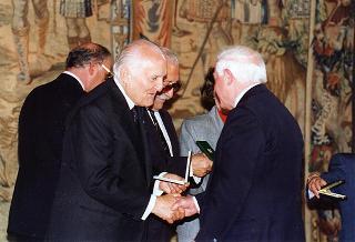 Cerimonia di consegna delle "Stelle al Merito del Lavoro" ai nuovi Maestri del lavoro del Lazio e dell'Umbria e successivo concerto del Quintetto Rossini Ottoni di Pesaro