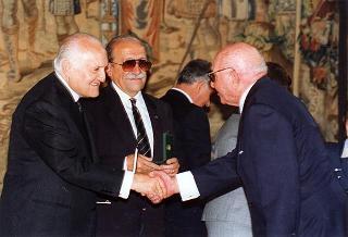 Cerimonia di consegna delle "Stelle al Merito del Lavoro" ai nuovi Maestri del lavoro del Lazio e dell'Umbria e successivo concerto del Quintetto Rossini Ottoni di Pesaro