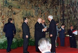Cerimonia di consegna delle "Stelle al Merito del Lavoro" ai nuovi Maestri del lavoro del Lazio e dell'Umbria e successivo concerto del Quintetto Rossini Ottoni di Pesaro