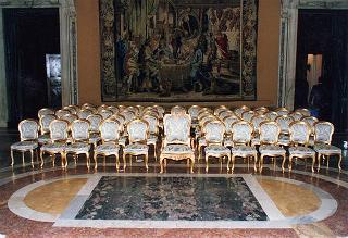 Cerimonia di consegna delle "Stelle al Merito del Lavoro" ai nuovi Maestri del lavoro del Lazio e dell'Umbria e successivo concerto del Quintetto Rossini Ottoni di Pesaro
