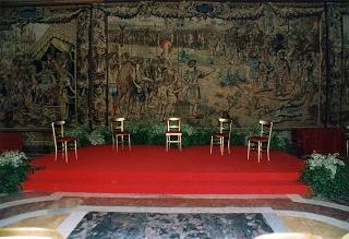 Cerimonia di consegna delle "Stelle al Merito del Lavoro" ai nuovi Maestri del lavoro del Lazio e dell'Umbria e successivo concerto del Quintetto Rossini Ottoni di Pesaro