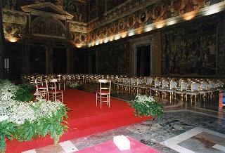 Cerimonia di consegna delle "Stelle al Merito del Lavoro" ai nuovi Maestri del lavoro del Lazio e dell'Umbria e successivo concerto del Quintetto Rossini Ottoni di Pesaro