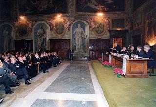 Roma, Palazzo della Cancelleria: intervento del Presidente della Repubblica al Seminario di presentazione della biografia del Servo di Dio Ludovico Necchi