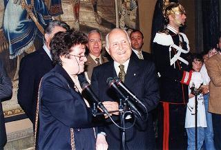 Delegazione di partecipanti alla VII Rassegna nazionale delle scuole medie ad indirizzo musicale