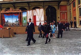 Rappresentazione teatrale dei ragazzi degli Istituti penali per minorenni di Nisida ed Airola (Quirinale - Cortile d'Onore)