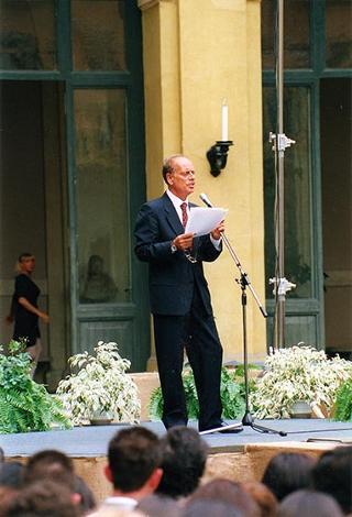 Rappresentazione teatrale dei ragazzi degli Istituti penali per minorenni di Nisida ed Airola (Quirinale - Cortile d'Onore)