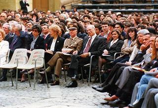 Rappresentazione teatrale dei ragazzi degli Istituti penali per minorenni di Nisida ed Airola (Quirinale - Cortile d'Onore)