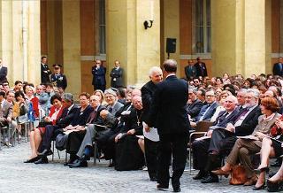 Rappresentazione teatrale dei ragazzi degli Istituti penali per minorenni di Nisida ed Airola (Quirinale - Cortile d'Onore)