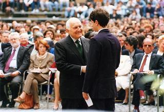 Rappresentazione teatrale dei ragazzi degli Istituti penali per minorenni di Nisida ed Airola (Quirinale - Cortile d'Onore)