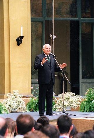 Rappresentazione teatrale dei ragazzi degli Istituti penali per minorenni di Nisida ed Airola (Quirinale - Cortile d'Onore)