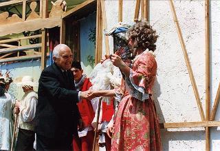 Rappresentazione teatrale dei ragazzi degli Istituti penali per minorenni di Nisida ed Airola (Quirinale - Cortile d'Onore)