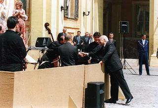 Rappresentazione teatrale dei ragazzi degli Istituti penali per minorenni di Nisida ed Airola (Quirinale - Cortile d'Onore)