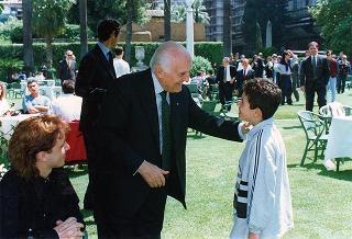 Rappresentazione teatrale dei ragazzi degli Istituti penali per minorenni di Nisida ed Airola (Quirinale - Cortile d'Onore)