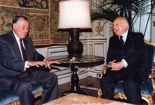 Patricio Aylwin, ex Presidente della Repubblica del Cile, con l'on. avv. Angelo Bernassola