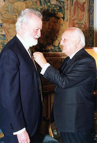 Eugenio Scalfari, direttore de "La Repubbblica"
